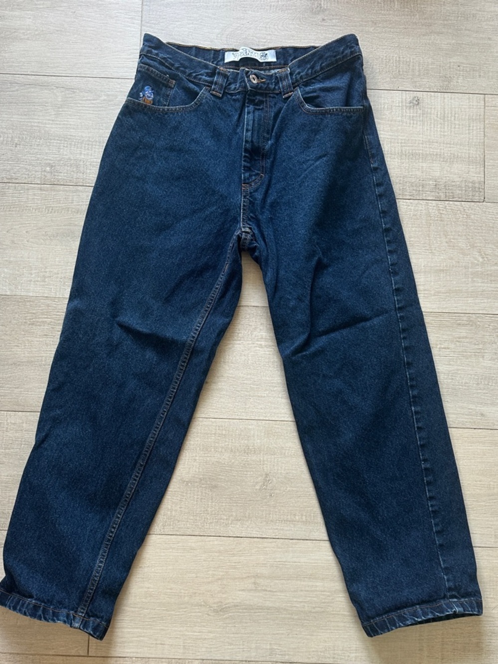 Men's Dark Indigo Straight Jeans by Nautica